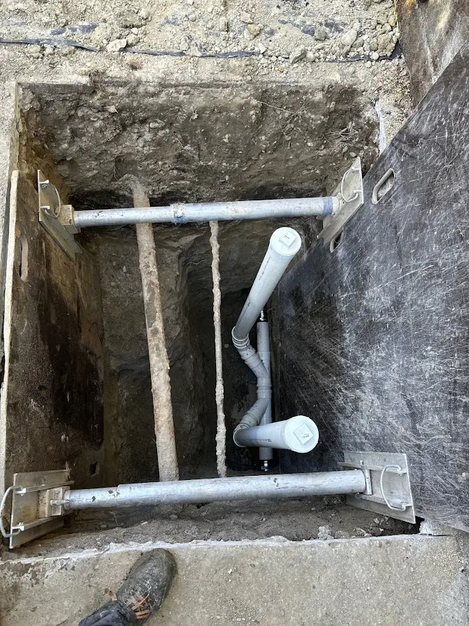 Experienced plumber completing Gas Line Repair work in Strasburg